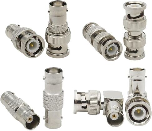 محول BNC ذكر إلى أنثى 90 درجة محولات محول محوري الزاوية اليمنى (النوع 2،1 قطعة) in Kuwait