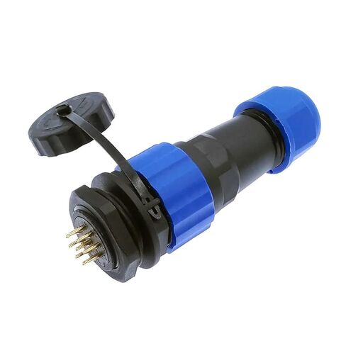 SP20 Straight Connector 2 Pin 3/4/5/6/7/8/9/10/12/14Pin Industrial Cable 1Pcs(14 pin) in Saudi Arabia