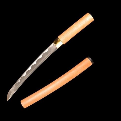 طقم ساموراي كاتانا مكون من ثلاث قطع مصنوع يدويًا من سوفاجين ｜1045 فولاذ عالي الكربون مع أخدود الدم｜درجة جامعي الفنون القتالية in Kuwait