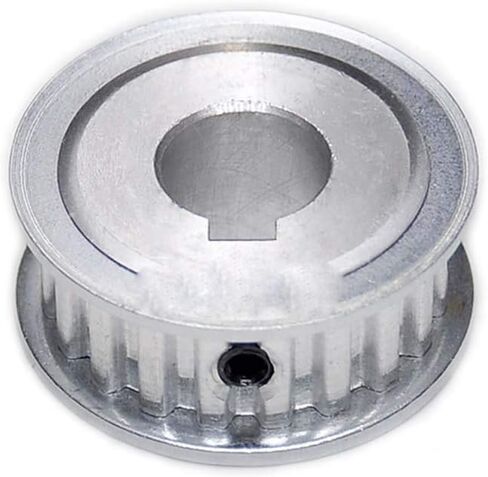 XL-20T مؤقت اشتعال محرك بكرة الملعب 1/5 "تتحمل 19 مللي متر عرض الأسنان 11 مللي متر مع Keyway سبائك الألومنيوم (تتحمل/مجرى المفتاح: 19/6x3 مللي متر) in Kuwait