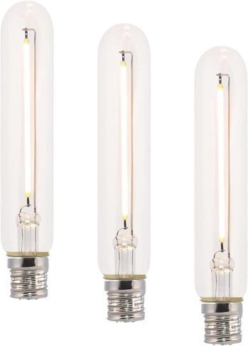 Westinghouse Lighting 5194100 3.5 وات (ما يعادل 40 وات) T6.5 لمبة إضاءة LED ذات خيوط شفافة قابلة للتعتيم، قاعدة متوسطة in Kuwait