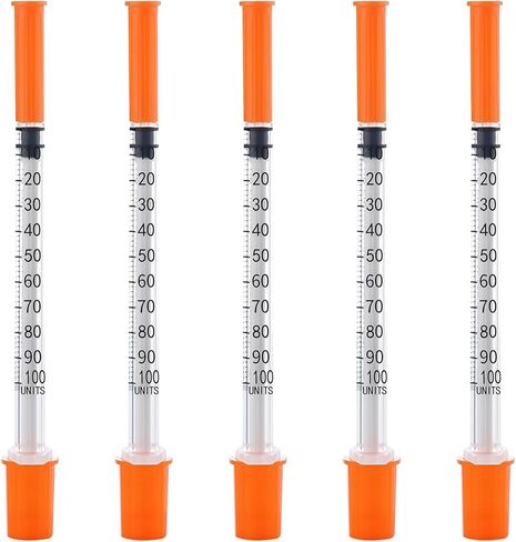 1ml/cc 31G 1/4 Inch Syringe, Lab Dispensing Syringe, Individual Wrapped, 20 Pack in Saudi Arabia