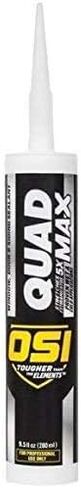 HENKEL Consumer ADHESIVES 1868687 Osi Quad Max Joint Siding Sealant, Liquid, Alcohol, 1.4-1.5 Specific Gravity, 2.48%, 36 G/L Voc (Тwo Рack) in Saudi Arabia