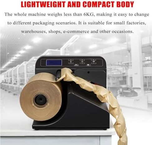 Air Cushion Machine, 180W Fully Automatic Wrapping Machine, Temperature, air Volume and Wind Speed are Adjustable, Inflation and Packaging Speed is 8-15 Meters/Minute in Saudi Arabia