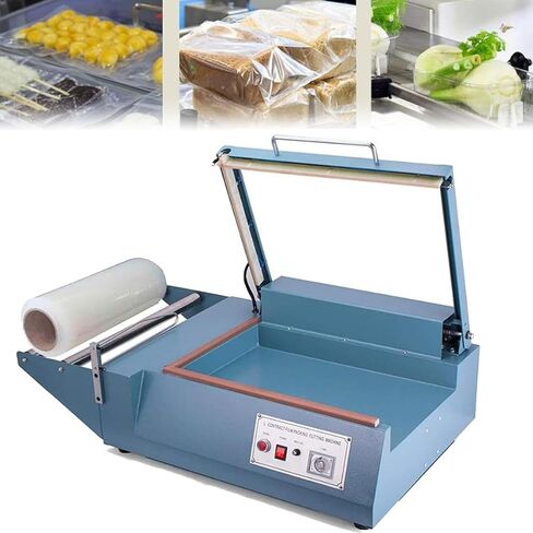 Handheld Pulse Heat Sealing Machine for PP and PE Plastic Bags; L-Type Packaging Machine with Adjustable time Cutter,for Home, Retail, and Industrial Sealing in Saudi Arabia