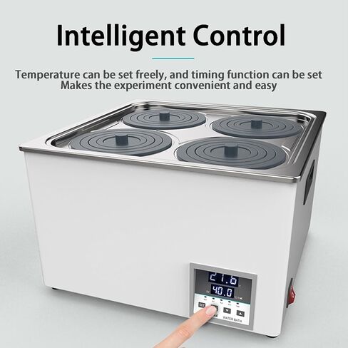 Digital Water Bath - Water Bath Lab, Digital Thermostatic Lab Water Bath, with Timing Function (Singlehole300W) in Saudi Arabia