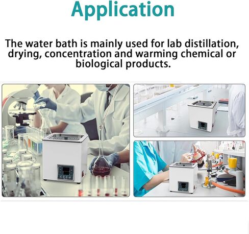 Digital Water Bath - Water Bath Lab, Digital Thermostatic Lab Water Bath, with Timing Function (Singlehole300W) in Saudi Arabia