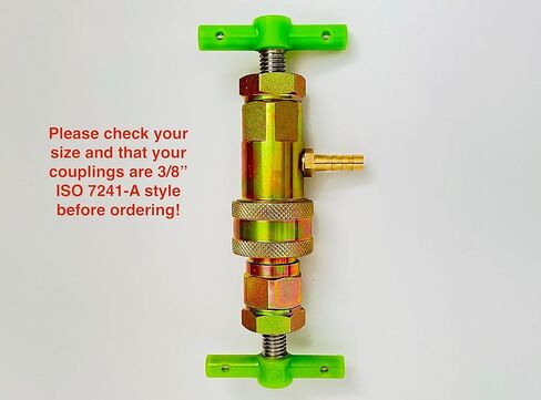 3/8" 7241-A The Original Hydraulic Quick Coupling Pressure Decompression Relief Release Tool 3/8" 7241-A Size Fits Models of Kubota, John Deere, other Compact Tractors in Saudi Arabia