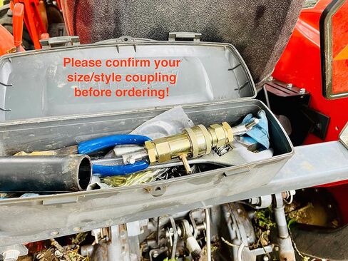 3/8" 7241-A The Original Hydraulic Quick Coupling Pressure Decompression Relief Release Tool 3/8" 7241-A Size Fits Models of Kubota, John Deere, other Compact Tractors in Saudi Arabia