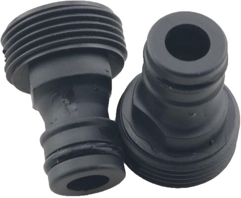 10PCS Black Plastic Garden Hose Quick Connect Fitting Water Pipe Connection Adapter Suitable for 3/4 Inch GHT Tube in Saudi Arabia