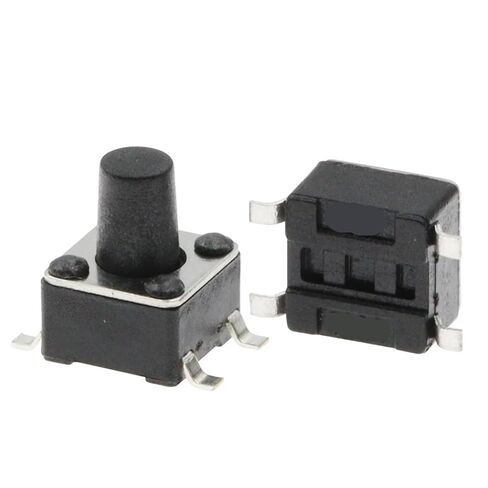 20 قطعة مفتاح بـزر دفع ، 4.5x4.5*3.8-9 مللي متر لوحة PCB لحظة اللمس اللباقة التبديل SMT 4Pin(4.5X4.5X5) in Kuwait