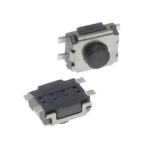10/50 قطعة مفتاح زر الضغط، 3 * 4 * 2 SMD 4 دبوس 2 قدم يقف منتصباً مع أعمدة خارجية زر مفتاح صغير يعمل باللمس (10 قطع) in Kuwait
