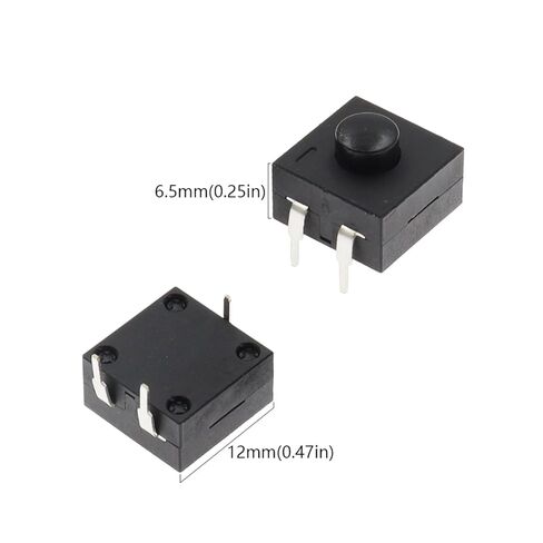 10 قطع مفتاح بـزر دفع، زر ذاتي القفل، مفتاح ضوء قوي، مفتاح تشغيل وإيقاف 213BS in Kuwait