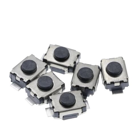 60 قطعة مفتاح بـزر دفع ، 3*4*2 مللي متر مفتاح اللباقة SMD 2Pin أزرار صغيرة 2H in Kuwait