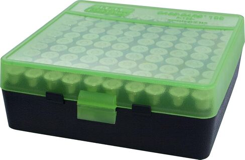 MTM 41/44 Cal 100 Round Flip-Top Ammo Box, Green in Saudi Arabia