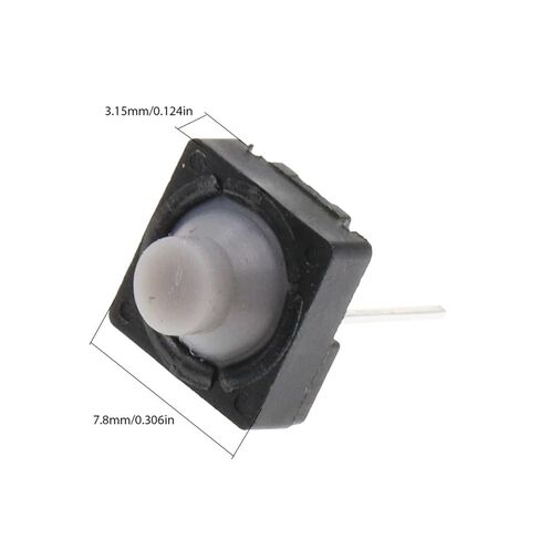 20pc Push Button Switch, Middle 2pinSwitch 8x8x5mm Touch Power in Saudi Arabia