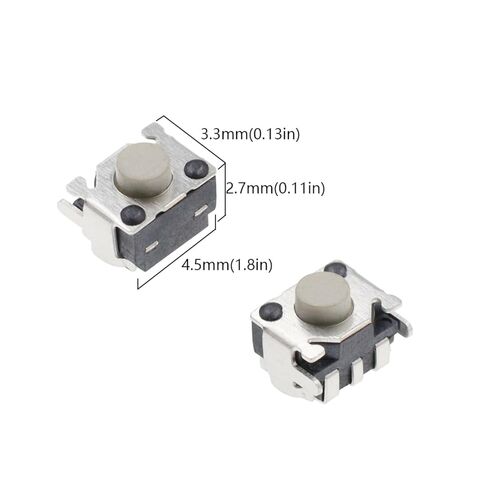 10 قطعة مفتاح بـزر دفع ، 3*5 ابتسامة التبديل SMT 12 فولت 0.5A المعادن اللمس القصب مقاطعة بولسادور in Kuwait