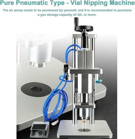 آلة ختم القنينات الهوائية لسطح المكتب مع تعديل الارتفاع ومفتاح القدم لختم غطاء الألومنيوم بشكل آمن in Kuwait