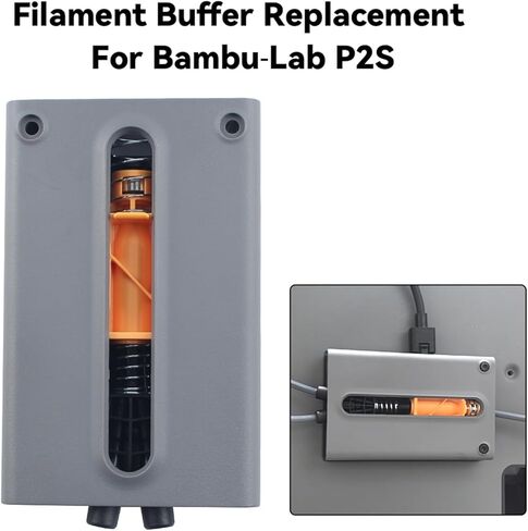 Filament Buffer Replacement Compatible with BambuLab P2S: Reduce Tension Fluctuations and Ensure Smooth Filaments Feeding 3D Printer Accessories in Saudi Arabia