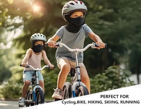 XuoAz Kids Bike Gloves with Grips - Full Finger Touchscreen Youth Cycling Gloves for Boys Girls Outdoor Sports(7-12 Years) in Saudi Arabia