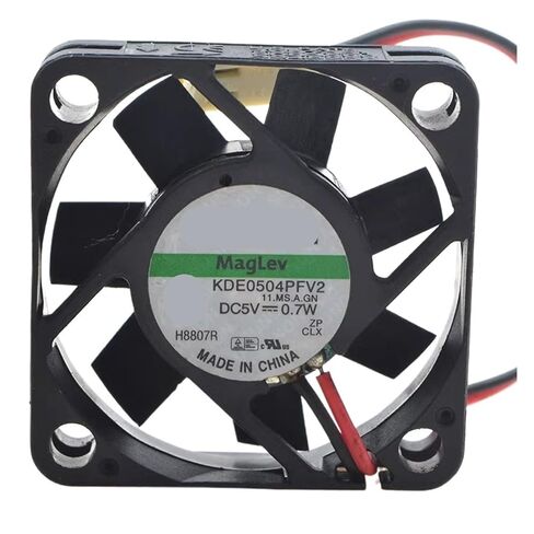 40x40x10 مللي متر KDE0504PFV2 5 فولت 0.7 واط 2 سلك 4010 تيار مستمر مروحة تبريد in Kuwait