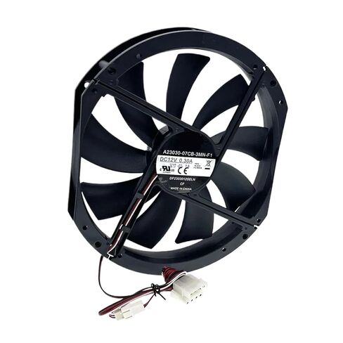 Fan 230mm 23cm 12V Cooling 230X200X30mm A23030-07CB-3MN-F1 DF2303012SELN in Saudi Arabia