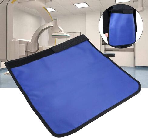 CNCEST X Ray نصف مريلة واقية من الإشعاع 0.5mmpb غطاء مختبر طبي للأسنان، 45 × 45 سم (45 سم × 45 سم) in Kuwait