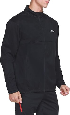 bpbtti Men’s Cycling Bike Thermal Jacket,Winter Fleece Running Jackets Softshell Windbreaker Coat in Kuwait
