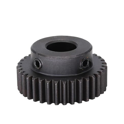 Steel Heavy Duty Motor Pinion Gear Module 1 Motor Gear 1M-42T/43Teeth Carbon Steel High Frequency Teeth Spur Bore 8/10/12 Mm(10 mm-43 Teeth) in Saudi Arabia