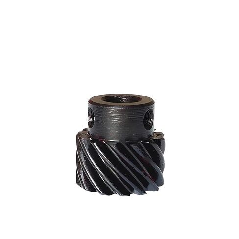 ترس ترس محرك فولاذي شديد التحمل 8 مم 1mod ترس حلزوني 1M13Teeth T ترس حلزوني متداخل 45 درجة فولاذ (13 سن حلزوني يمين) in Kuwait