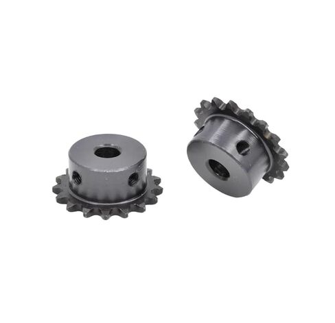 Steel Heavy Duty Motor Pinion Gear 1Pcs 04C Chain Gear Steel 12-20 Tooth 6mm Bore Industrial Sprocket Wheel Motor Drive(20 Teeth) in Saudi Arabia