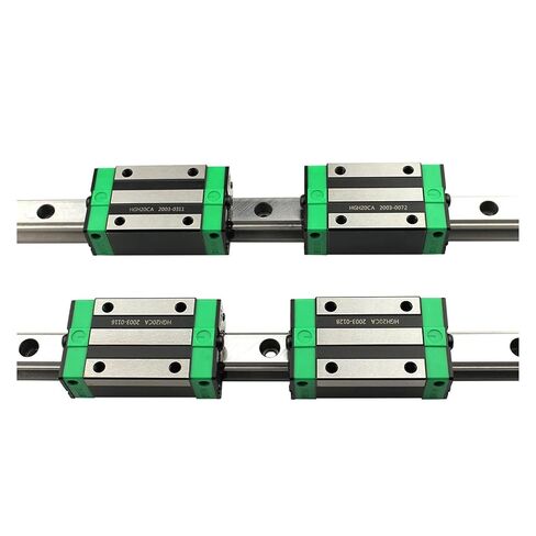 2 HGR15 Linear Guides (250-500mm) + 4 HGH15CA Blocks + SFU1605 Ball Screw kit(1605-500 HGR15-500) in Saudi Arabia