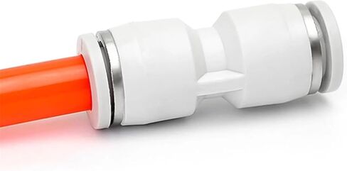 PU PG pneumatic connector air hose straight pipe air compressor quick connector plastic connector 4mm 6mm 8mm 10mm 12mm(PG6-4) in Saudi Arabia