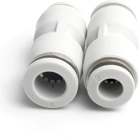 PU PG pneumatic connector air hose straight pipe air compressor quick connector plastic connector 4mm 6mm 8mm 10mm 12mm(PG6-4) in Saudi Arabia