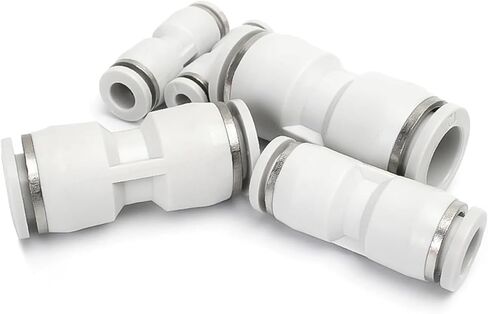 PU PG pneumatic connector air hose straight pipe air compressor quick connector plastic connector 4mm 6mm 8mm 10mm 12mm(PG6-4) in Saudi Arabia
