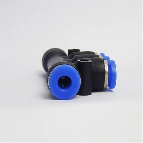 PK4 PK6 PK8 PK10 PK12mm Pneumatic 5-Way Connector Quick Fitting Pneumatic Connector Push In Fit For Air/Water Tube(PK10) in Saudi Arabia