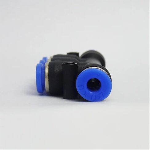 PK4 PK6 PK8 PK10 PK12mm Pneumatic 5-Way Connector Quick Fitting Pneumatic Connector Push In Fit For Air/Water Tube(PK10) in Saudi Arabia