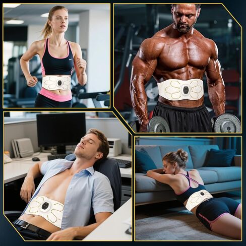 جهاز تدليك البطن التكتيكي x abs مع EMS والحرارة والضوء الأحمر والاهتزاز، محفز العضلات بحزام الحبر من أجل السيلوليت الدهني في البطن، وتنعيم وثبات المعدة، وتدليك أسفل الظهر لتخفيف الألم in Kuwait