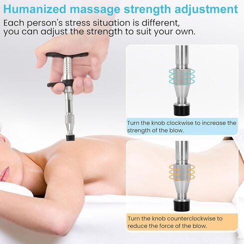 Dreamtrue Adjustable Chiropractic Adjusting Tool, Chiropractor Massage Tool for Face, Joint Pain and More Effective, 0-280N in Kuwait