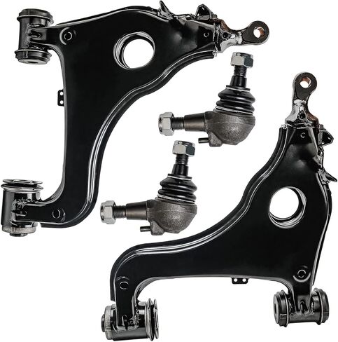 Detroit Axle - RWD Front Control Arms Kit for Mercedes-Benz E320 E420 E430 E300 E55 AMG, 2 Lower Control Arms 2 Ball Joints Replacement [Excludes 4-Matic] in Saudi Arabia