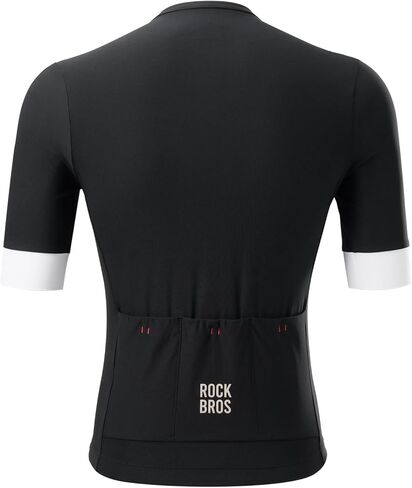 ROCKBROS Cycling Jersey Men Short Sleeve Bike Shirt Breathable Quick-Drying High-Elastic Road Mountain Bike Jersey in Saudi Arabia