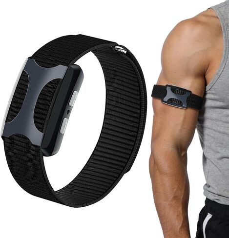 Ankle Bands Compatible with Apollo Neuro/Polar Loop, Hook and Loop Replacement Strap, Soft Nylon Sport Arm/Bicep Band Breathable Adjustable Wristband for Apollo Neuro/Polar Loop in Kuwait