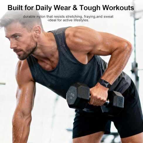 Ankle Bands Compatible with Apollo Neuro/Polar Loop, Hook and Loop Replacement Strap, Soft Nylon Sport Arm/Bicep Band Breathable Adjustable Wristband for Apollo Neuro/Polar Loop in Kuwait