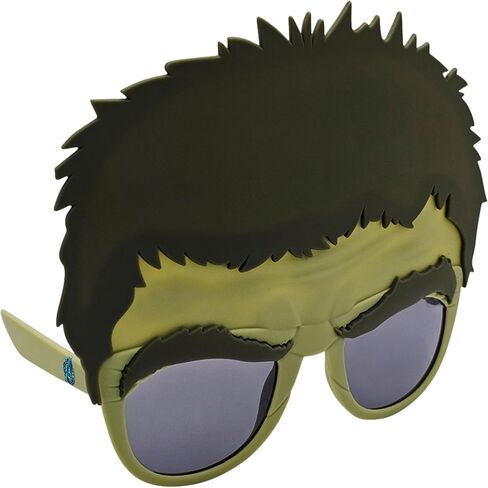 Sun-Staches Marvel Official Loki Child Sunglasses Costume Party Accessory UV400 One Size Fits Most Kids in Saudi Arabia