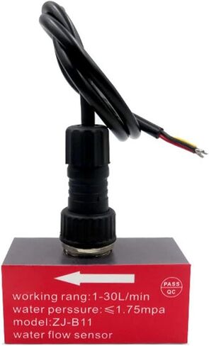 1/2 "مستشعر تدفق المياه 1.75Mpa مقياس الجريان عالي الدقة مستشعر القاعة الداخلي DC5 ~ 15V in Kuwait