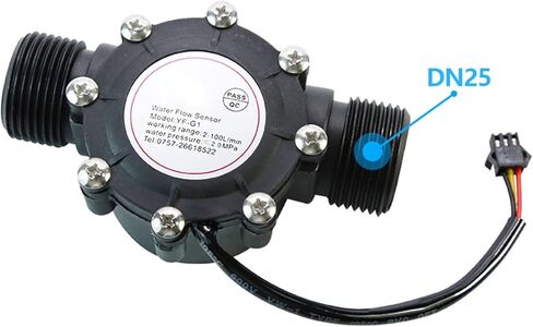 1/2 "3/4" 1 "مستشعر تدفق المياه مقياس الجريان مستشعر تدفق القاعة مفتاح مستشعر السائل للتحكم في المياه (1") in Kuwait