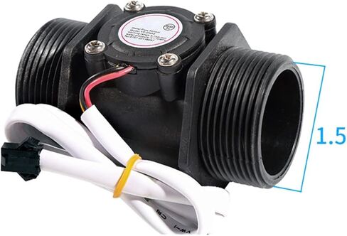 1/2 "3/4" 1 "2" تيار مستمر 5-18 فولت مستشعر تدفق المياه مقياس الجريان قاعة تدفق الاستشعار التحكم في المياه مفتاح مستشعر السائل (2 ") in Kuwait