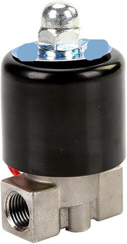 1/4 "صمام الملف اللولبي من الفولاذ المقاوم للصدأ مغلق عادةً/مفتوح عادةً 110 فولت 220 فولت 12 فولت 24 فولت (G_12VDC_مفتوح عادي) in Kuwait