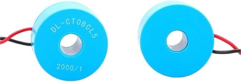 مصغرة محول التيار المتردد نوع الرصاص DL-CT08CL5 20A / 10mA 40A / 20mA 2000: 1 حلقة in Kuwait