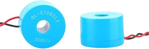 مصغرة محول التيار المتردد نوع الرصاص DL-CT08CL5 20A / 10mA 40A / 20mA 2000: 1 حلقة in Kuwait